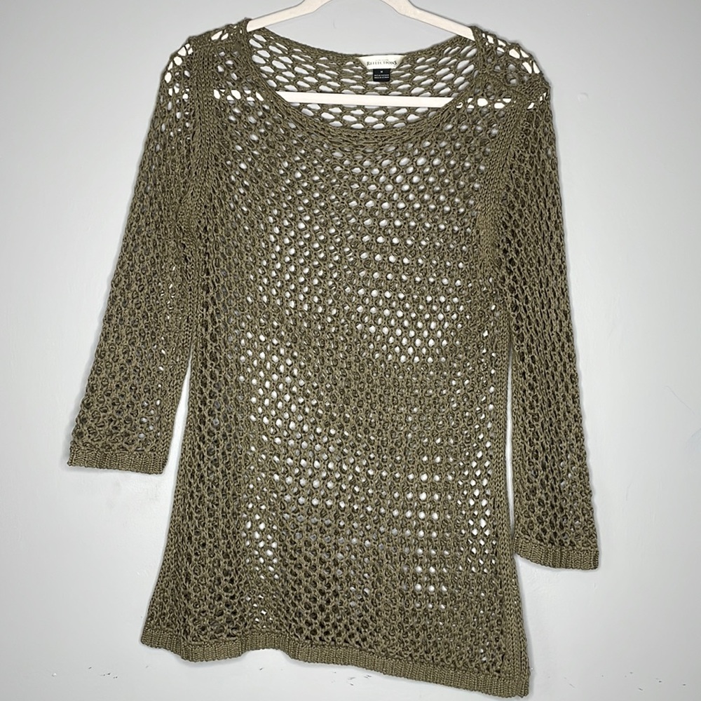 Northern Reflections Open Knit Top
